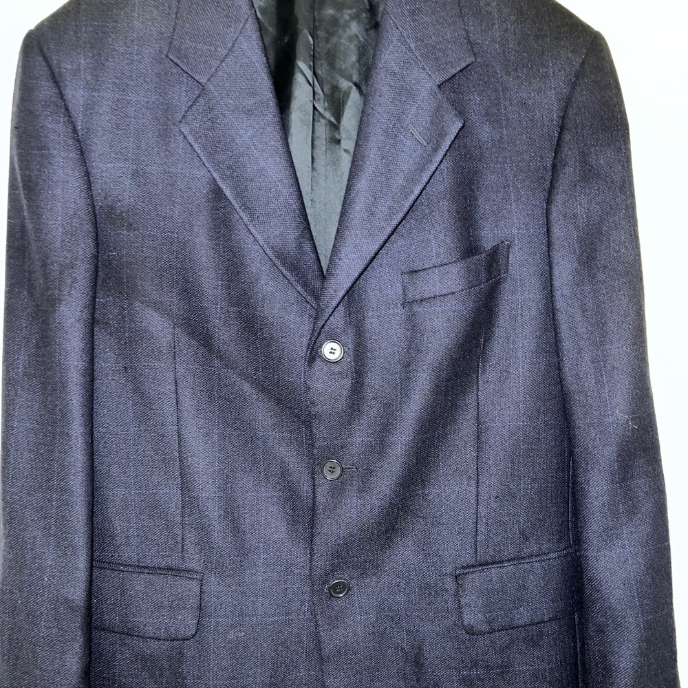 Classic Navy Italian Designer Blazer